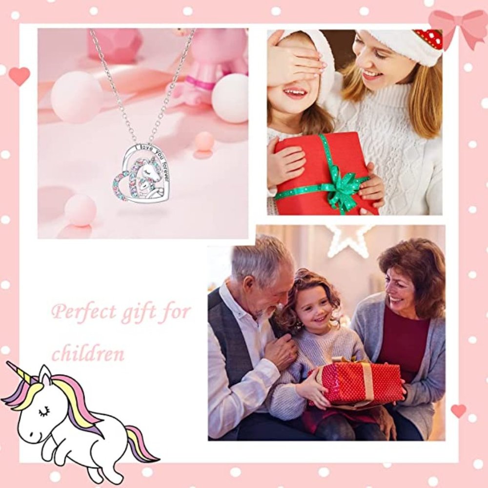 You are Magical Necklace for Girls Crystal Heart Pendant Necklaces Jewelry Gifts - Picture 3 of 6
